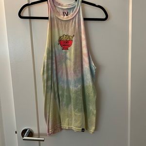 Muscle tee tie dye